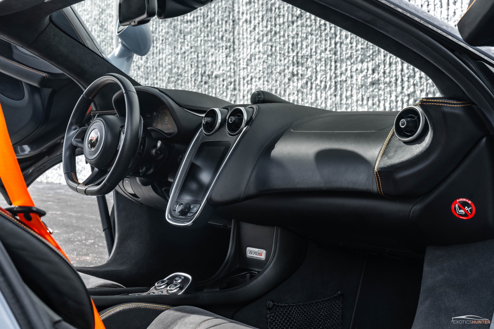 Used 2018 McLaren 570S Spider MSO Ceramic Grey, Lux Pack, Fabspeed